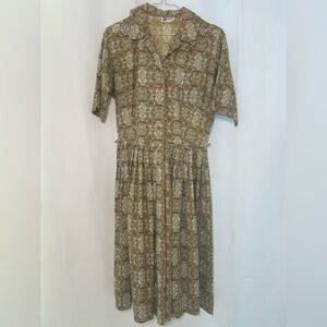 VTG 50’s LILLIAN RUSSELL Housewife Midi Dress